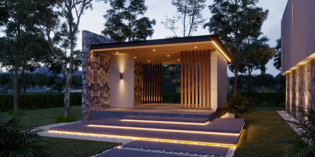 Khun Mint Guesthouse & Maid House, Samut Prakan, Thailand by PO Architect