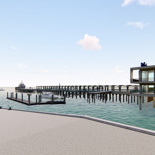 Phe Pier, Phe Rayong, Thailand by PO Architect