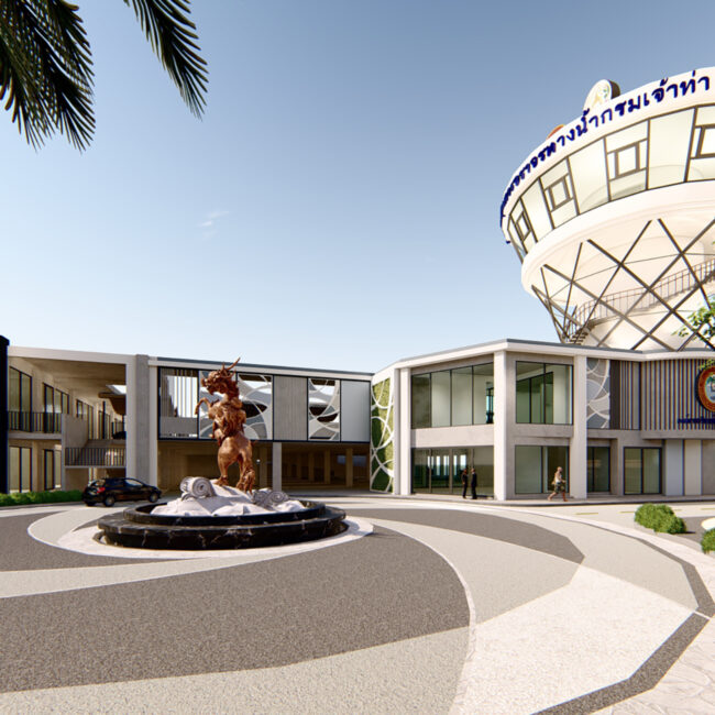 Phe Pier, Phe Rayong, Thailand by PO Architect