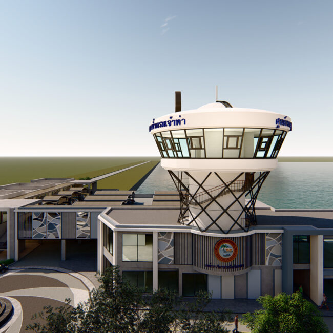 Phe Pier, Phe Rayong, Thailand by PO Architect