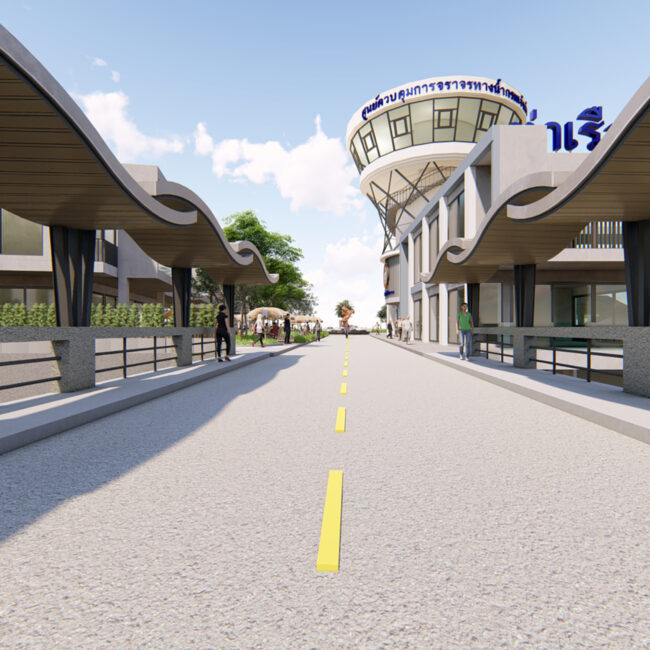 Phe Pier, Phe Rayong, Thailand by PO Architect