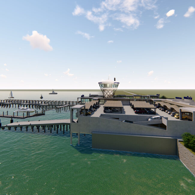 Phe Pier, Phe Rayong, Thailand by PO Architect